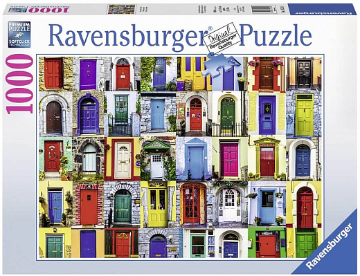 Пазл «Двери со всего мира», 1000 эл. от бренда Ravensburger