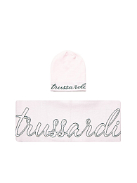 Шапка и шарф Pink от бренда Trussardi