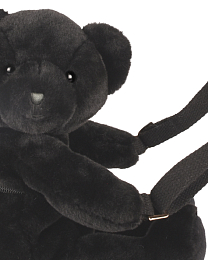 Сумка Мишка-обнимашка черного цвета от бренда Doudou et Compagnie