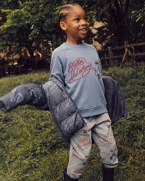 Свитшот Lasso от бренда Stella McCartney kids