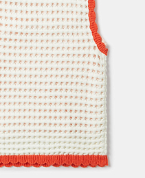 Майка-топ Floral Applique от бренда Stella McCartney kids