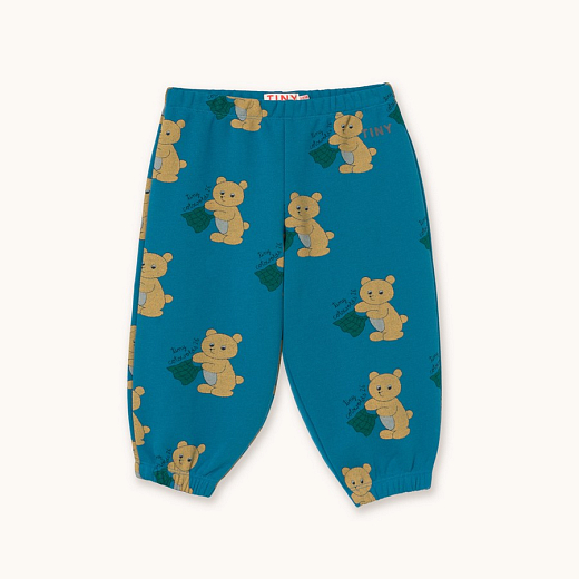 Джоггеры Mini Bear от бренда Tinycottons