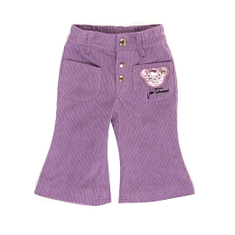 Брюки вельветовые лиловые от бренда JOHN RICHMOND