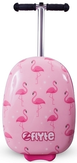 Самокат-чемодан Фламинго от бренда ZINC