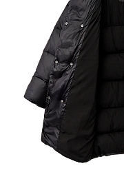 Куртка удлиненная черного цвета от бренда ADD