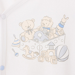 Боди кимоно 3 шт White-Blue Toys от бренда Anna Leon