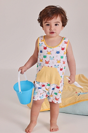 Ромпер с крабами от бренда Boboli