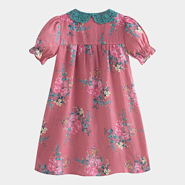 Платье Loredana Pink Flowers от бренда C'ERA UNA VOLTA