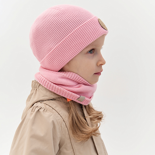 Снуд Crot cotton pink от бренда Peppihat