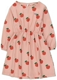 Платье розового цвета APPLES от бренда Tinycottons