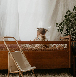 Кукла шарнирная Dinkums Poppet от бренда Olli Ella