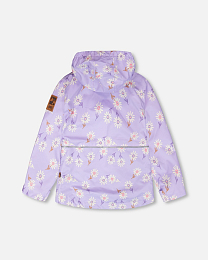 Куртка, флисовая кофта и штаны лилового цвета от бренда Deux par deux