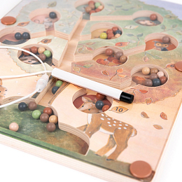 Большой магнитный лабиринт Дерево от бренда Egmont Toys