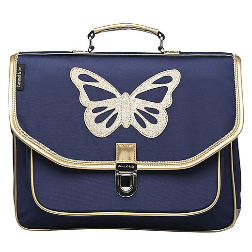Портфель Medium Blue Butterfly от бренда Caramel et Cie