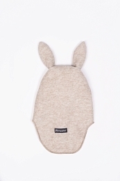 Шапка-шлем Bunny бежевый от бренда Peppihat