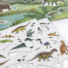 Магнитная игра "Динозавры" от бренда Egmont Toys