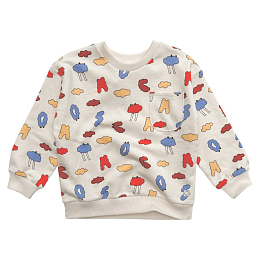 Свитшот Cloud Man Multi от бренда Sproet & Sprout