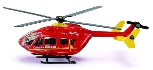 Модель вертолёта «Медицинская авиация», 1:87 от бренда Siku