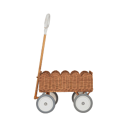 Корзинка-тележка Petal Natural от бренда Olli Ella