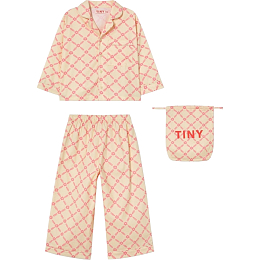 Пижама FLOWER GRID от бренда Tinycottons