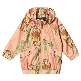 Куртка дождевик для девочек от бренда Mini Rodini