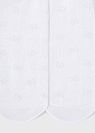 Колготки белого цвета с бантиками от бренда Mayoral