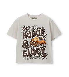 Футболка Honor & Glory от бренда Original Marines Молочный