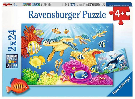 Пазл «На глубине моря», 24 эл. от бренда Ravensburger