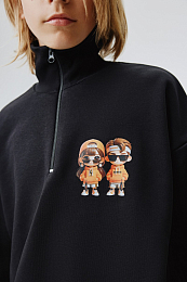 Свитшот VibeSet Black от бренда Stormies