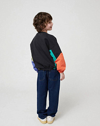 Свитшот Wavy Bobo Сolor Block от бренда Bobo Choses