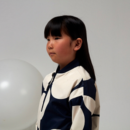 Бомбер PIG OUT True blue White cap grey от бренда Gosoaky