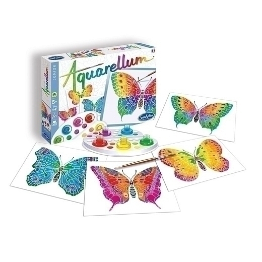 Акварельная раскраска «Бабочка» от бренда SentoSphere