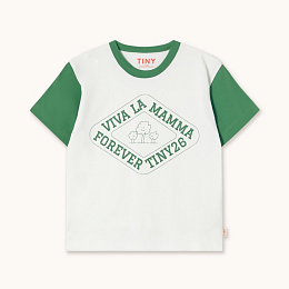 Футболка VIVA LA MAMMA от бренда Tinycottons Белый