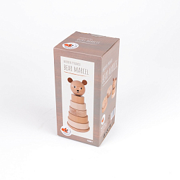 Пирамидка Мишка Марсель от бренда Egmont Toys