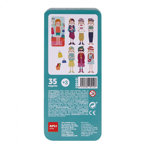 Игра с магнитами «Мода» от бренда Apli Kids