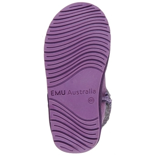Угги Wallaby Sequin фиолетовые от бренда Emu australia
