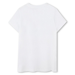 Футболка  с блестящими буквами от бренда SONIA RYKIEL Белый