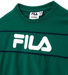 Футболка кроп Green с надписью от бренда Original Marines Зеленый