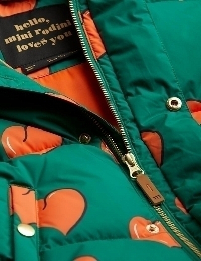Куртка HEARTS от бренда Mini Rodini