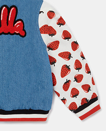Бомбер Strawberry от бренда Stella McCartney kids