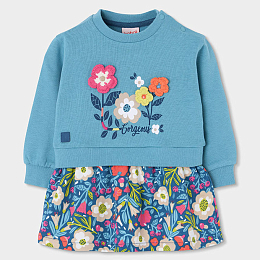 Платье Floral print от бренда Boboli