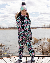 Комбинезон с радужным принтом от бренда Deux par deux