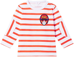 Лонгслив с нашивкой железного человека от бренда Stella McCartney kids