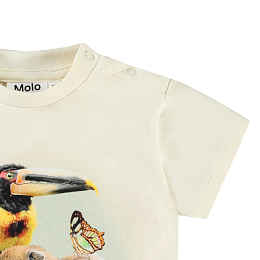 Футболка Enzo Jungle friends от бренда MOLO Молочный