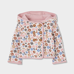 Куртка двусторонняя Flowers от бренда Boboli