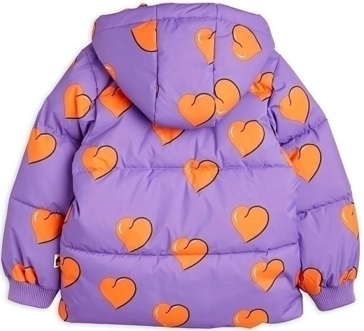 Куртка HEARTS LILAC от бренда Mini Rodini