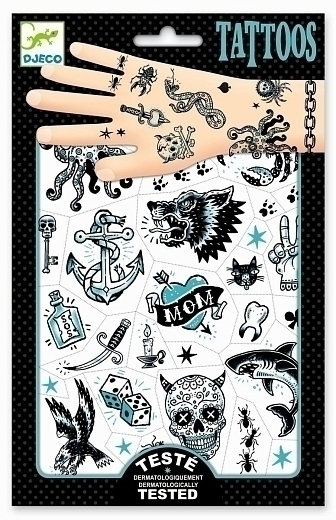 Татуировки Пираты от бренда Djeco
