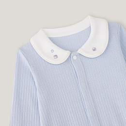 Боди с воротником 3 шт White-Blue от бренда Anna Leon