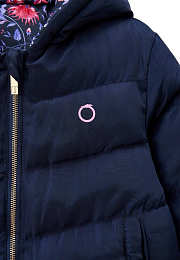 Куртка двусторонняя с цветочным принтом от бренда Trussardi