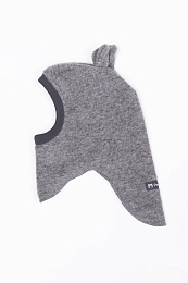Шапка-шлем Hippo серый от бренда Peppihat